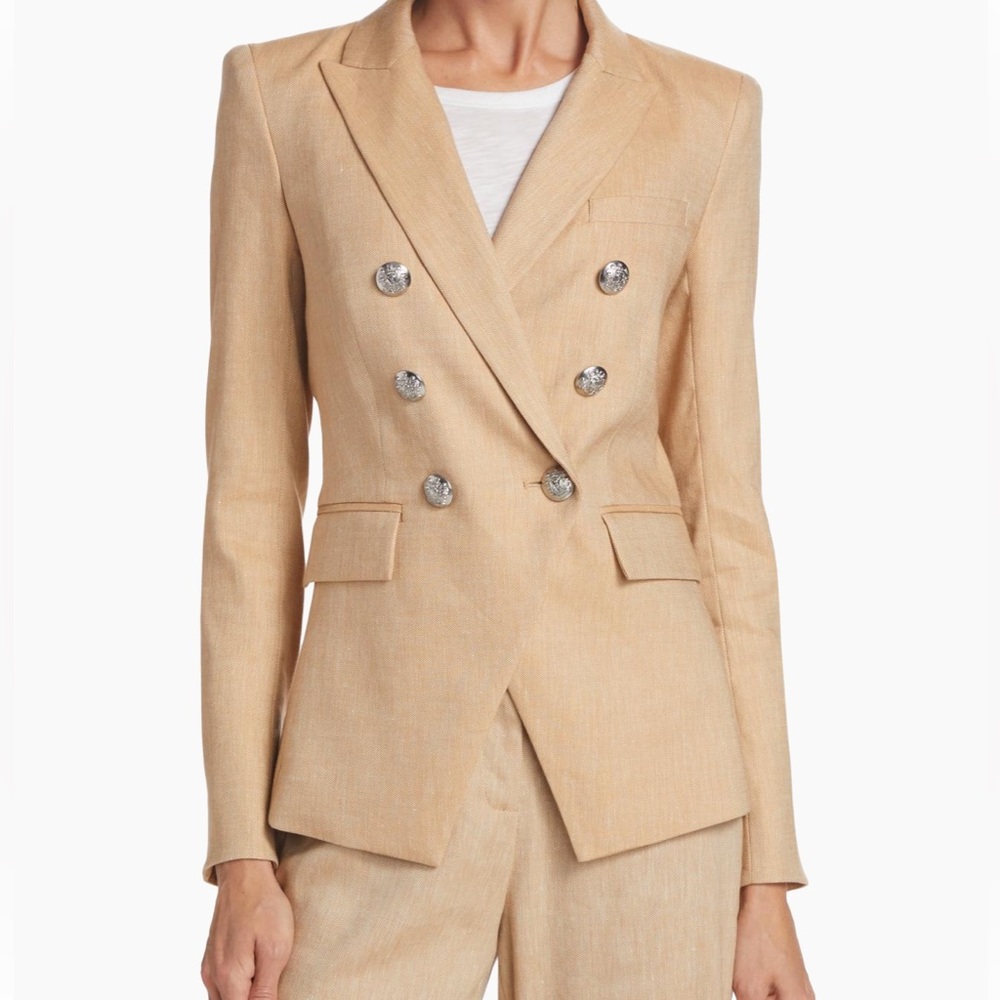 💖NWT VERONICA BEARD MILLER DICKEY JACKET IN KHAKI MELANGE SIZE 10